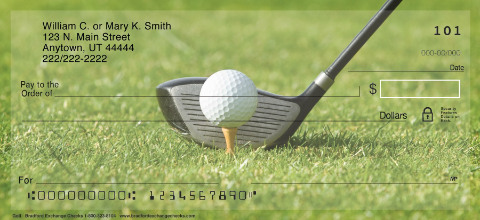 Golf Personal Checks