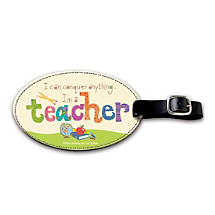 Teacher Pride Gets a Stylish Shout Out with this Inspirational Bag Tag