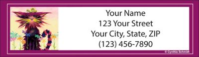 Comical Cats Return Address Label