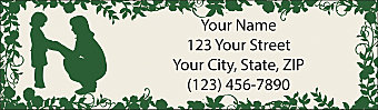 In the Life of a Child Return Address Label