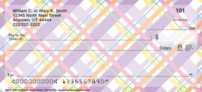Mad for Plaid Personal Checks, Plaid Personal Checks, Plaid Checks