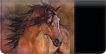 Equus Checkbook Cover
