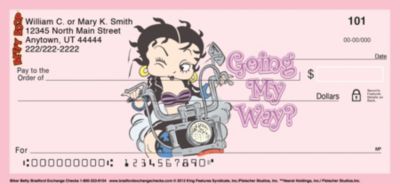 Biker Betty Personal Checks