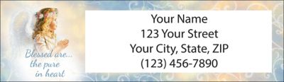 Blessed Angels Return Address Label