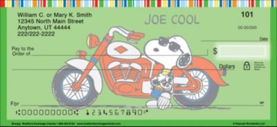 Snoopy Personal Checks