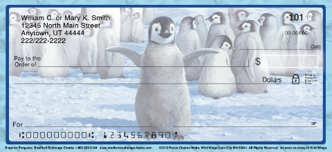 Emperor Penguin Personal Checks