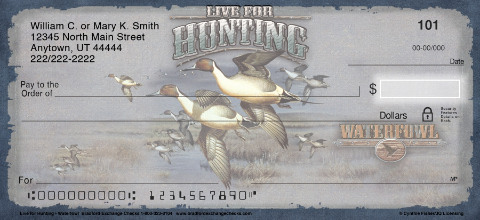 Live for Hunting - Waterfowl Personal Checks