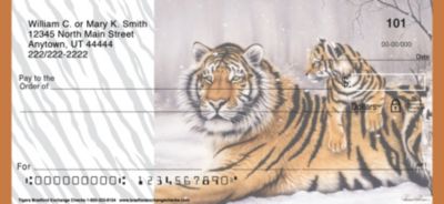Tigers Personal Checks