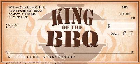 King of the Grill Personal Checks