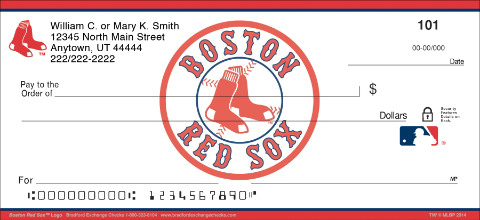 Boston Red Sox™ MLB® Logo Personal Checks