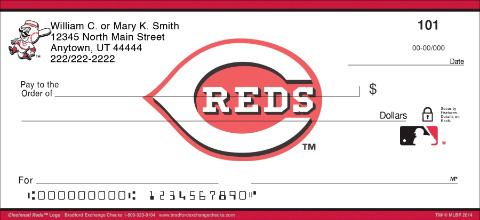 Cincinnati Reds™ MLB® Logo Personal Checks
