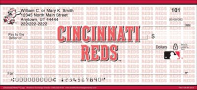 Cincinnati Reds™ MLB® Logo Personal Checks