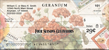Vintage Seed Packets Personal Checks