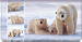 Polar Bears Checkbook Cover