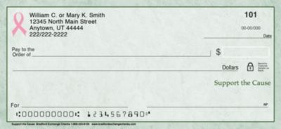 Support the Cause Personal Checks