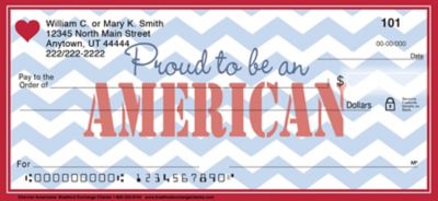 Chevron Americana Personal Checks