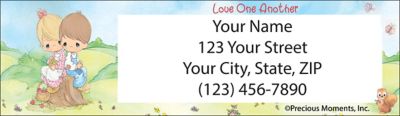 Classic Precious Moments Return Address Label