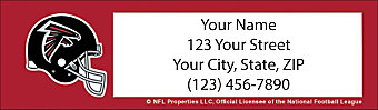Atlanta Falcons NFL Return Address Label