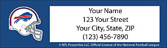 Buffalo Bills NFL Return Address Label