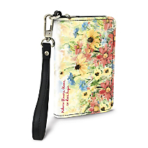 Enjoy a Glorious Garden View All Year Long When You Carry this Petal Perfect Stylish Clutch