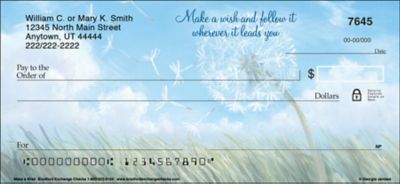 Make a Wish Personal Checks