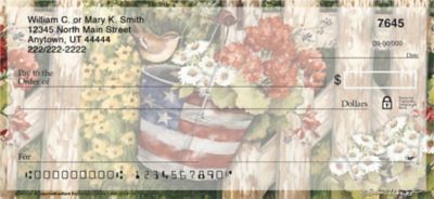 American Blossoms Personal Checks
