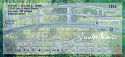 Monet: Nature Personal Checks