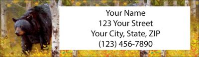 Bears Return Address Label