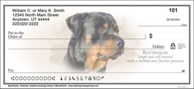 Best Dog Breeds Rottweiler Personal Checks