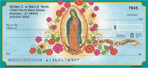 Our Lady of Guadalupe Personal Checks