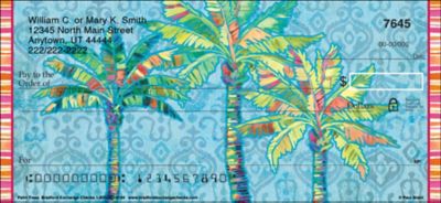 Palm Trees Personal Checks