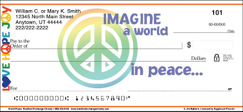 World Peace Personal Checks