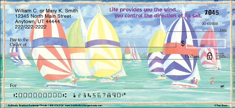 Sailboats Personal Checks