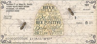 Bee as Sweet as Honey Personal Checks