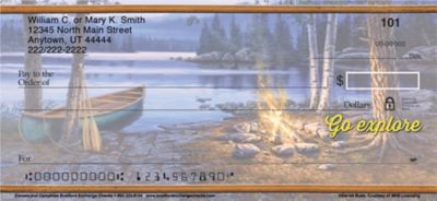 Canoes & Campfires Personal Checks