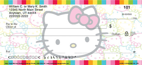 Hello Kitty Colors Personal Checks