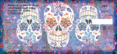 Day of the Dead Personal Checks