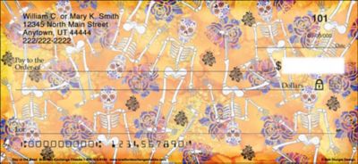 Day of the Dead Personal Checks