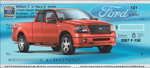 Show Your F-Series Pride with These Ford F-150 Trucks Checks