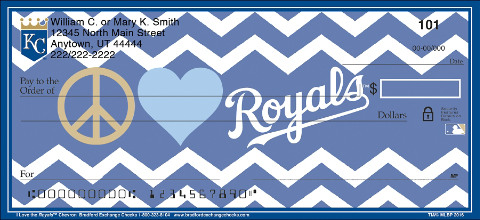 Show Your Royals™ Pride in Chevron Stripes!