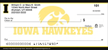 University of Iowa® Checks Show Your Team Pride!