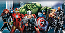 Genuine Leather Avengers Checkbook Cover is Action-Packed Fun!
