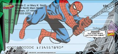 Avengers Comics Personal Checks