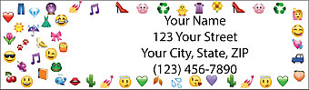 Emoji Address Labels