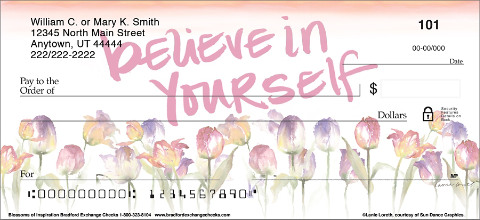 Artistic Affirmations Go Full Floral on this Series of Exclusive Checks