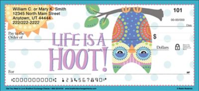 Always Give it Owl You've Got with Inspirational Owl Checks