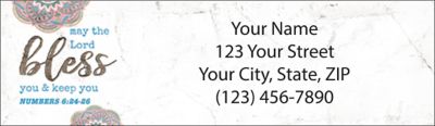 Mandala of Life Address Labels
