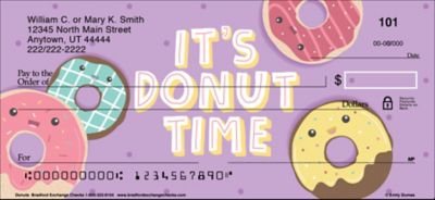 Sprinkle a Little Fun Around with Super Sweet Donut Check Designs