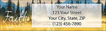 Inspired By Nature Return Address Label