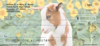 Jump into the Goat Loving Craze with these Check Designs